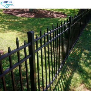 Panel <span class=keywords><strong>de</strong></span> acero tratado acrílico moderno al aire libre negro alambre soldado hoja <span class=keywords><strong>de</strong></span> corte por láser cerca <span class=keywords><strong>de</strong></span> <span class=keywords><strong>cemento</strong></span> rígido comercial - Product Image 6