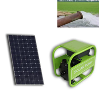 Pompe solaire de surface pour l'irrigation agricole, pompe auto-amorçante CC sans balais à haut débit, prend en charge la personnalisation