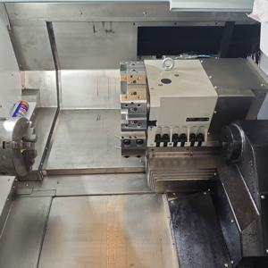 Centre de tournage hydraulique programmable HANSUN HM700-10 à broche unique de 10 pouces, tour CNC pour métaux, haute productivité, tourelle robuste - Product Image 4