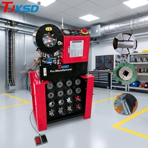 Machine à sertir les flexibles hydrauliques TJKSD502A-T avec moteur à roulement et matrices rapides 1/8-2" <span class=keywords><strong>Force</strong></span> de sertissage 560T Certifiée CE ISO Livraison en 2 jours - Product Image 3