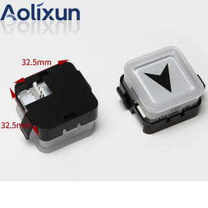 Convient pour Xizi <span class=keywords><strong>Otis</strong></span> Bouton d'ascenseur BS34C Bouton d'appel externe Bouton carré Blanc Lumière Bleu Lumière Accessoire - Product Image 5