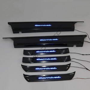 WZXDAUTO 2022 Protector de Umbral de Puerta para Coche, Cubierta de Acero de Titanio Negro, Accesorios para Automóvil - Product Image 5