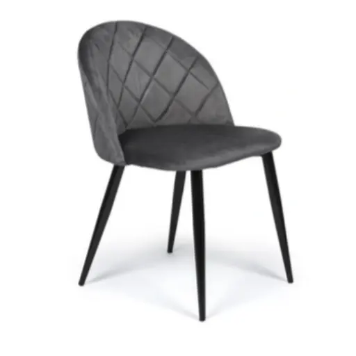 Velvet Upholstered Chair