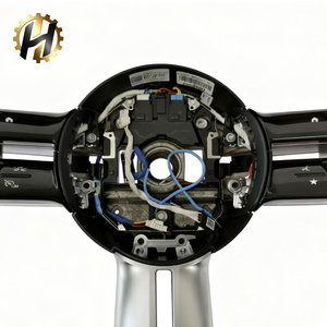 Volant HZ entièrement en cuir pour <span class=keywords><strong>Mercedes</strong></span> Benz AMG (Compatible avec les modèles : <span class=keywords><strong>S223</strong></span>, C206, 232, E213, W223, W222, W211, W206) - Product Image 3