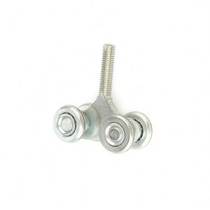 Jinwei 4 Rollers Antilever Poort Hangende Witte Cantilever Gegalvaniseerde Zink Automatische Poort Wielen Schuifdeur <span class=keywords><strong>Trolley</strong></span> - Product Image 4