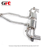 Sistema de Escape Valvetronic Catback para Mercedes-Benz GLE53 3.0T GFC 2020-2024, Silenciador para Sonido Deportivo