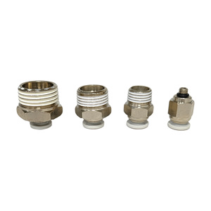 Raccord rapide résistant à la corrosion bleu pour tube de 3/8 po à raccord NPT de 3/8 po -001 - Product Image 3