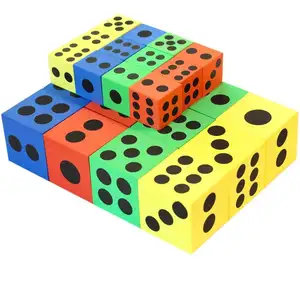 Big Dice Creative Combination EVA Foam Dice 12 Square Six-sided Dice For Children's Early Education Puzzle