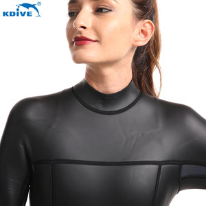 Traje de <span class=keywords><strong>Neopreno</strong></span> KDIVE Personalizado de <span class=keywords><strong>3mm</strong></span>, Traje de Buceo de Manga Larga para Mujer, Traje de Surf de Cuerpo Entero - Product Image 6