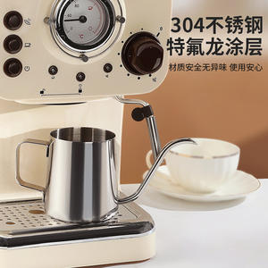 Tetera de cuello de cisne Mongdio de acero inoxidable para café, de grado alimenticio, capacidad estándar - Product Image 1