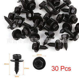 Tornillos autorroscantes de cabeza hexagonal, métricos, con punta Phillips, rosca derecha, para metal 90159-60498 - Product Image 3