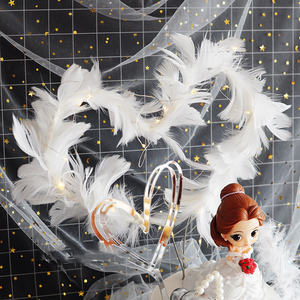 Оптовая продажа, товары для украшения тортов, Свадебное Сердце, перо для Дня Святого Валентина, День матери, Рождество, с днем рождения, торт, топперы - Product Image 5