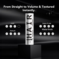 CNPC/MSDS/GMPC/COA/GPSR/TDS EU AU Personnaliser Logo Barber No Shine Hair Styling Poudre Spray Dust It Texture Poudre Private Label