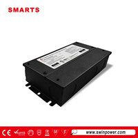 Transformateur LED dimmable 5 en 1, garantie 7 ans, PWM 12V 200W, driver LED avec boîte de jonction