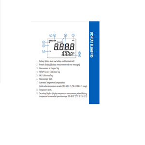 Refratômetro Digital Hanna HI96821 para Etileno Glicol e Propileno Glicol Testador de Refrigerante de Precisão com ATC - Product Image 3