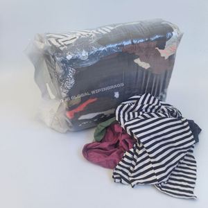 Trapos de Limpieza de Tela 100% Algodón, Trapos de Camiseta de Colores, Paños de Limpieza, 10 KG de Trapos para Limpiar - Product Image 1