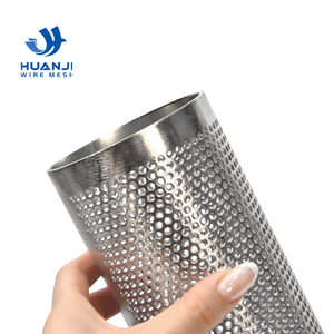 ท่อกรองแบบเจาะรูความแม่นยำสูงทำจากเหล็กกล้าไร้สนิม 316L สำหรับการกรองสารเคมี - Product Image 1
