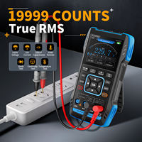 Handheld Oscilloscope Multimeter 3 in 1 FNIRSI 2C53T Portable Dual Channel 50MHz Bandwidth 250MS/s Sampling Signal Generator