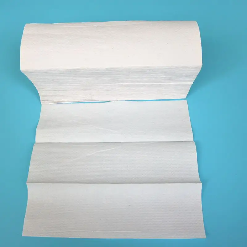Penjualan Laris Virgin Pulp 1 Lapis Putih C-fold Tisu Kertas Handuk Tangan