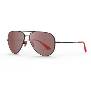 SUNOK marka özel Metal çerçeve çift köprü Retro ayna sürüş kadın erkek Pilot gözlük güneş gözlüğü - Product Image 2