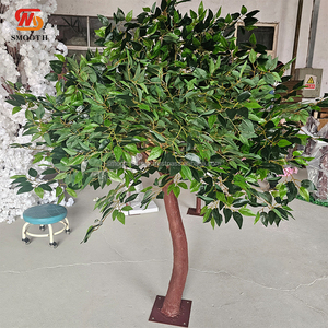 Decoración DE MESA DE BODA suave hoja verde árbol de flores artificiales centros de mesa eventos fiesta árbol de flores - Product Image 4