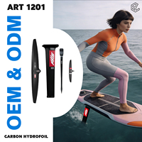 AXIS Hydrofoil ART PRO 1201 Wingfoil Foil Axis Foil avec Mât en Carbone HM de 82 cm, Planche de Pumpfoil pour Scooter Aquatique