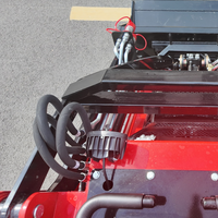 Mini-chargeuse compacte multifonctionnelle haute puissance VONTOP avec trancheuse sur chenilles pour la ferme