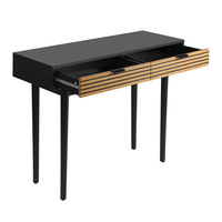 Sortie d'usine Design minimaliste Couloir en bois moderne de luxe Table console de style français pour entrée
