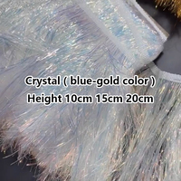 Pinsel herstellung Flash Quaste 10cm 15cm 20cm Breite Lametta Flash Quasten Fliegen binde materialien für das Fliegen fischen Airbrush Making