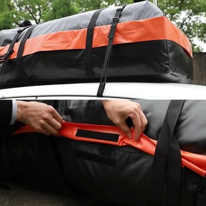 Sac <span class=keywords><strong>de</strong></span> <span class=keywords><strong>toit</strong></span> <span class=keywords><strong>pliable</strong></span> pour camping en plein air, boîte <span class=keywords><strong>de</strong></span> transport portable pour voitures et camping - Product Image 4
