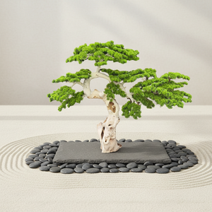 Ramas de Pino Artificiales de Plástico, Planta Grande en Maceta, Bonsái Grande para Decoración del Hogar y Bodas - Product Image 1