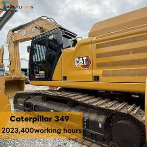 Escavadeira de Esteira <span class=keywords><strong>Caterpillar</strong></span> 349 Modelo 2023 em Promoção: Equipamento de Mineração Certificado de Alta Eficiência com Motor, PLC, Caixa de Câmbio e Bomba - Product Image 1