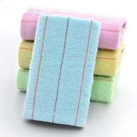 Serviettes en coton tissé rayées de couleur personnalisées en gros, très absorbantes, antimicrobiennes, réutilisables, multi-usages pour la maison