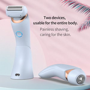 Depiladora 2 en 1 Recargable y Portátil para Mujer, Afeitadora para Piernas, Brazos, Manos y Rostro - Product Image 5
