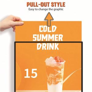 Advertising Poster Led Ultra-Thin <b>Light</b> Box <b>Light</b> Box <b>Board</b> Wall Mounted Desktop Standing Frame Led Illuminated <b>Light</b> Box - Product Image 2