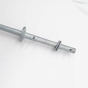 Prix d'usine, boulon à tête bombée simple en <span class=keywords><strong>acier</strong></span> au carbone galvanisé à chaud, boulon à tête bombée double - Product Image 2