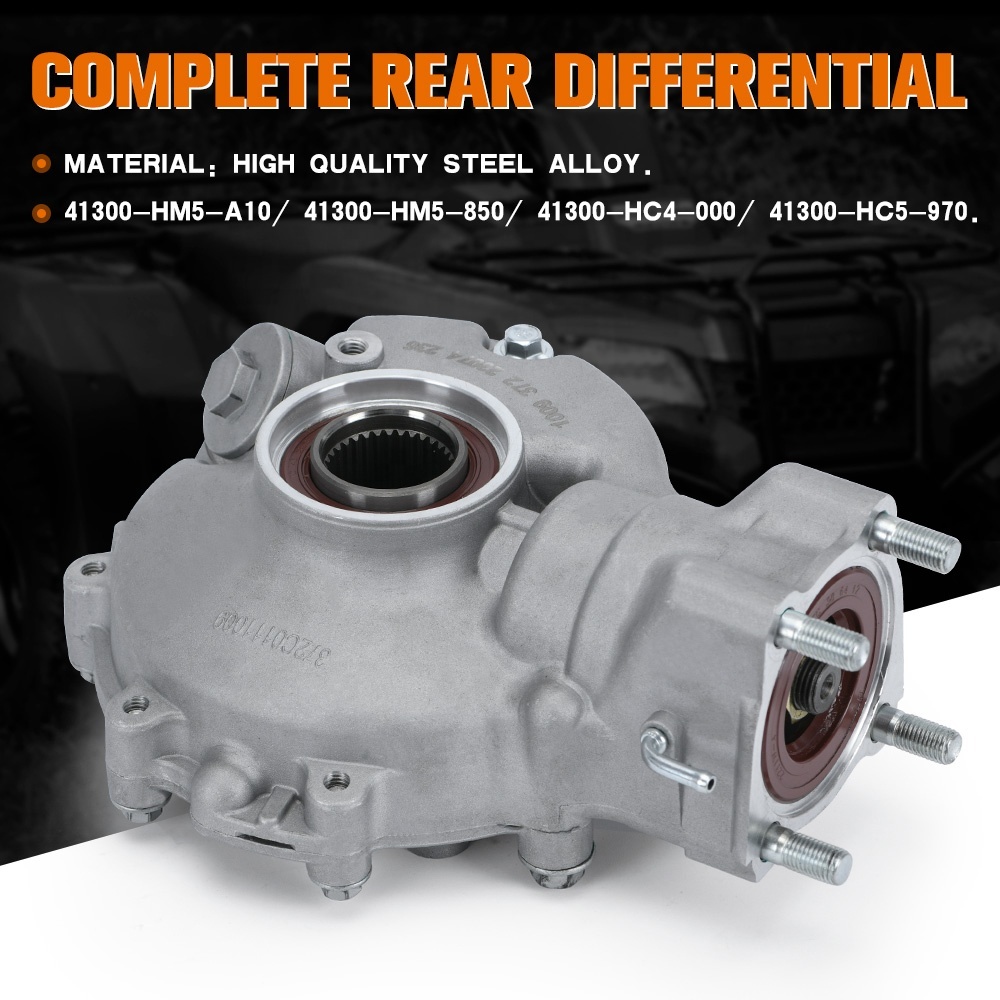 Complete Rear Differential for 88-00 Honda ATV TRX300 Fourtrax 300