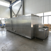 QD 500kg/u Automatische Frietmachine Nieuwe Aardappelchips Verwerkingsmachine Diepvriesfriet Productielijn