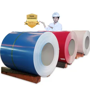 Ppgi cuộn dây prepainted cuộn dây thép mạ kẽm nhà sản xuất 0.5*1000mm bề mặt chung