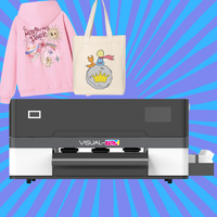 Nouvelle imprimante numérique à jet d'encre A3 DTF 30 cm, encre pigmentée, semi-automatique, machine d'impression de t-shirts Epson, tête simple, 1 an F1080-A1