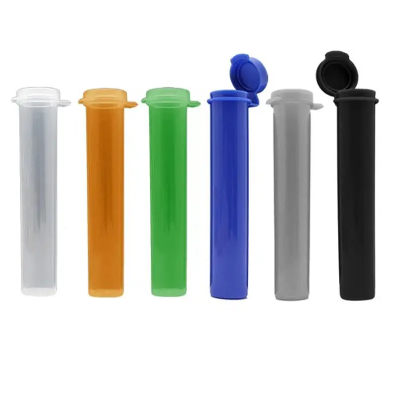 Trẻ em chống giả mạo miễn phí đầy màu sắc ống nhựa Pop Tops với niêm phong không thấm nước cho lọ thuốc container và nắp đậy rỗng