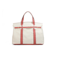 Sac en toile grande capacité en gros d'usine en stock, sac à main minimaliste haut de gamme, sac en toile épaissi grande capacité pour les trajets quotidiens