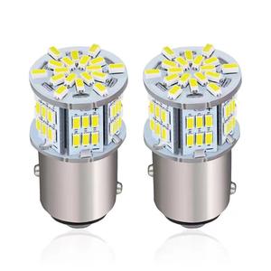 หลอดไฟ LED สำหรับรถยนต์ 12V สำหรับไฟจอดและไฟท้าย 3014 54SMD ไฟเลี้ยว ไฟเบรก 1156 1157 ไฟ LED - Product Image 1