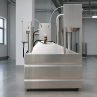 Séparateur de graisse intégré écologique et sans odeur, unité de levage des eaux usées SS304, dispositif automatique d'élimination des boues et des graisses