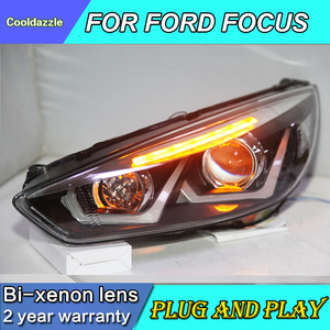 Pour <span class=keywords><strong>FORD</strong></span> <span class=keywords><strong>Focus</strong></span> 4 Phares à LED Phare avant 2015-2018 Année LD - Product Image 5