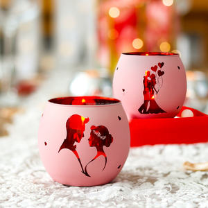 Candelabros de cristal para decoración artística, 2 uds., centro de mesa elegante, candelabros de luz de té románticos para cenas, bodas, Día de San Valentín - Product Image 2