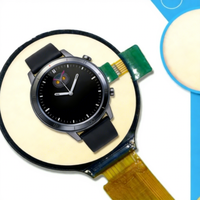 Écran LCD de 1,28 pouce de la montre connectée électronique