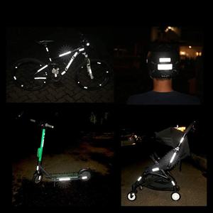 Pegatinas reflectantes de PVC para <span class=keywords><strong>casco</strong></span> de motocicleta, alta visibilidad - Product Image 5