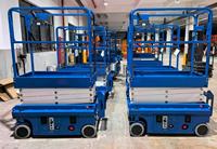 Plateforme élévatrice mobile de 5 m, 5,9 m, 6,8 m de hauteur, mini-ciseaux électriques pour supermarché