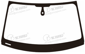 ZOTYE DOMY X5 X7 Cristales para automóvil: Parabrisas delantero, Ventanas de puerta, Cristal trasero, Cristal triangular, Cristal de cuarto, Techo solar panorámico - Product Image 2